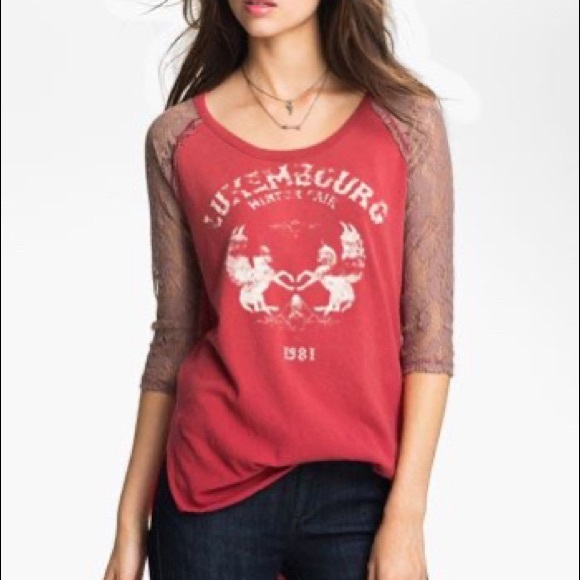 Free People Baseball Tee - Picture 2 of 5